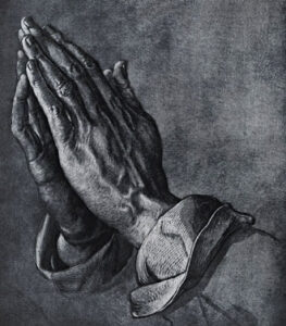 دستان دعا کننده اثر معروف البرشت دورر، نقاش، حکاک و ریاضی‌دان آلمانی